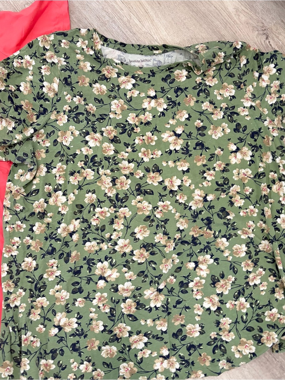 Lot Of 9 Women Within Plus Size Tshirts Shirts Tops Womens 2X Floral Basic Tanks - Picture 9 of 16